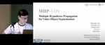 MHP-VOS: Multiple hypotheses propagation for video object segmentation
